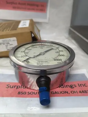 New | in-Stock ASHCROFT 45-1009-SL-02L-5000# Temperature and Pressure Testers Ohio US | Surplus Asset Holdings #1226222