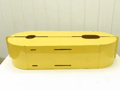 Twin City Blower 241973-2 Blower Belt Chain Pulley Guard Safety Yellow 24" C