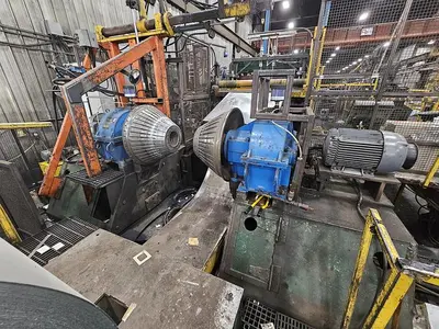 60” x .135” x 50,000 Lbs. Cincinnati/Herr-Voss Slitting Line  (Used)