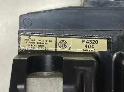 Used ITE P4320 40C Circuit Breakers | Surplus Asset Holdings #1189172
