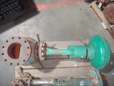 Fisher 8" x 6" 300 Rating, WCB Steel Flanged Control Valve
