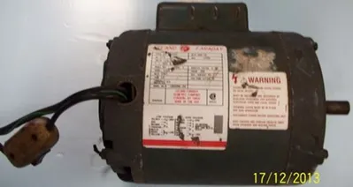 QTY. 1. LELAND FARADAY AC MOTOR MODEL: M.N. 8-1822...