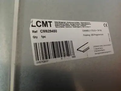 CM629450 | Legrand LCMT  Tray Covers CVN450 (1 COLIS = 3X1M) LOT OF 3 - New Other