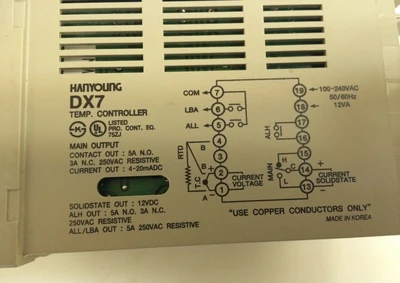 Used Hanyoung DX4 PLC Temperature Modules | Amiron Machinery #737697