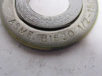 Leader ASME B16.20 304/FG 1/2" 150 Gasket Wire Wound Gray Stripe Lot of 13
