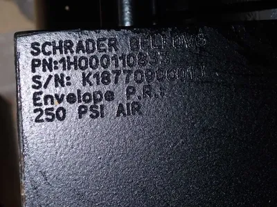 Used SCHRADER BELLOWS 1H0000110833 Cylinders | HGR 24 #731379