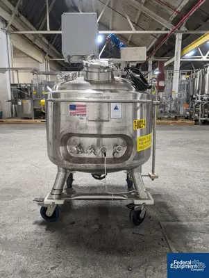USED Precision 250 Liter Precision Stainless Reactor, 316L S/S, 45/100#