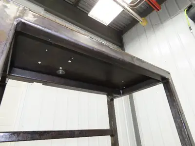 3/8" Steel Top Machine Base Welding Table Work Bench 36x24" Top 33" H
