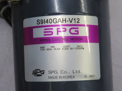 Used SPG _UNKNOWN_ A.C. Motors Texas US | OCO Industrial #1601037