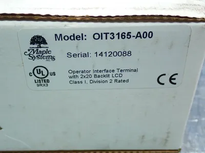 USED MAPLE SYSTEMS OIT3165A00