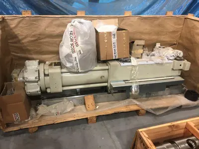 NEW NEGRI BOSSI 60MM INJECTION SCREW, BARREL, PARTS