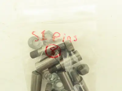Renold AJAX 1S Coupling Stud Pins 9/16" Dia x 3/8-24  Lot of 8