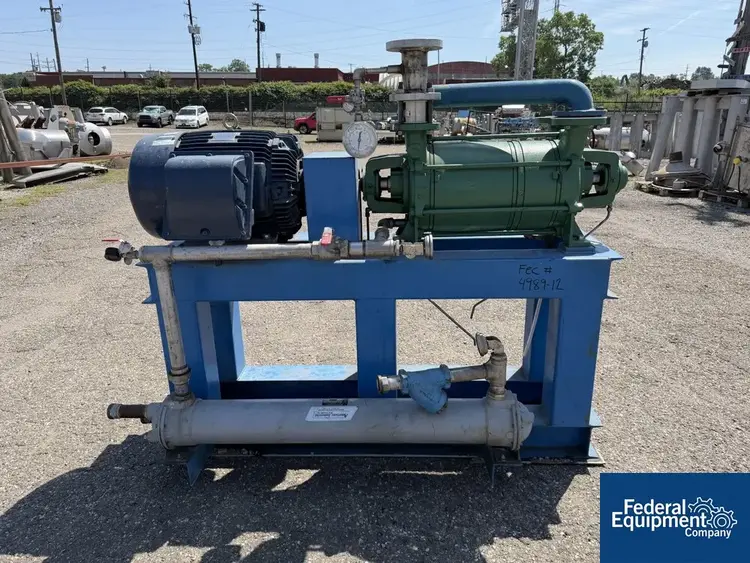 Used SIHI Sihi Liquid Ring Vacuum Pump, Model LPHY 65327, 40 HP Vacuum Pumps Ohio US | Federal Equipment Company #1256591
