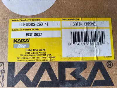 USED KABA LLP1020S-26D-41