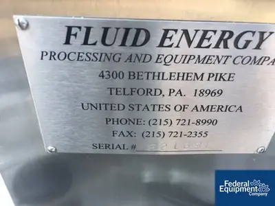 USED Fluid Energy Fluid Energy Jet Mill Base