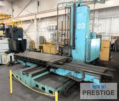 Used 1968 LUCAS 542B120 Horizontal Table Type Boring Mills New York US | Prestige Equipment #1404117