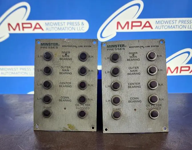 Minster Monitor Flow Lube System Indicator *Sold Individually*
