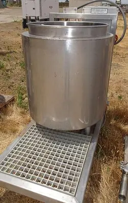 Tank, 50 Gallon, S/st, Jkt, Scott Turbon, Heat Exchanger, #C743054