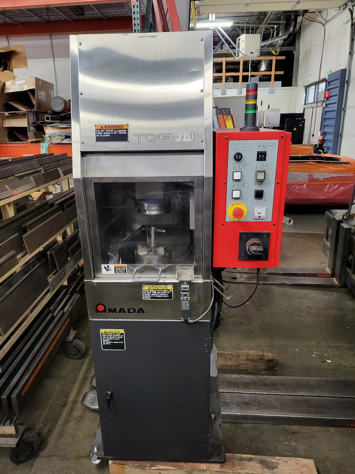 Amada TOGU lll Tool & Die Grinder MFG 2018