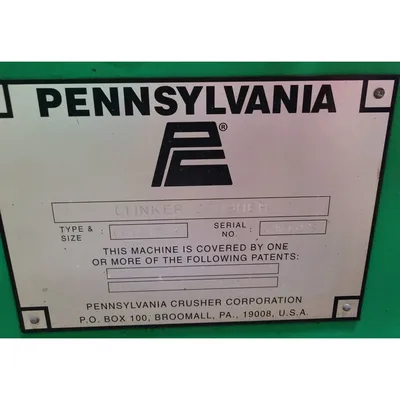 NEW PENNSYLVANIA CRUSHER CGA 33"-30"