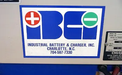 USED IBCI 06R0480K1A, SPEC-8605,12 VOLT BATTERY CHARGER