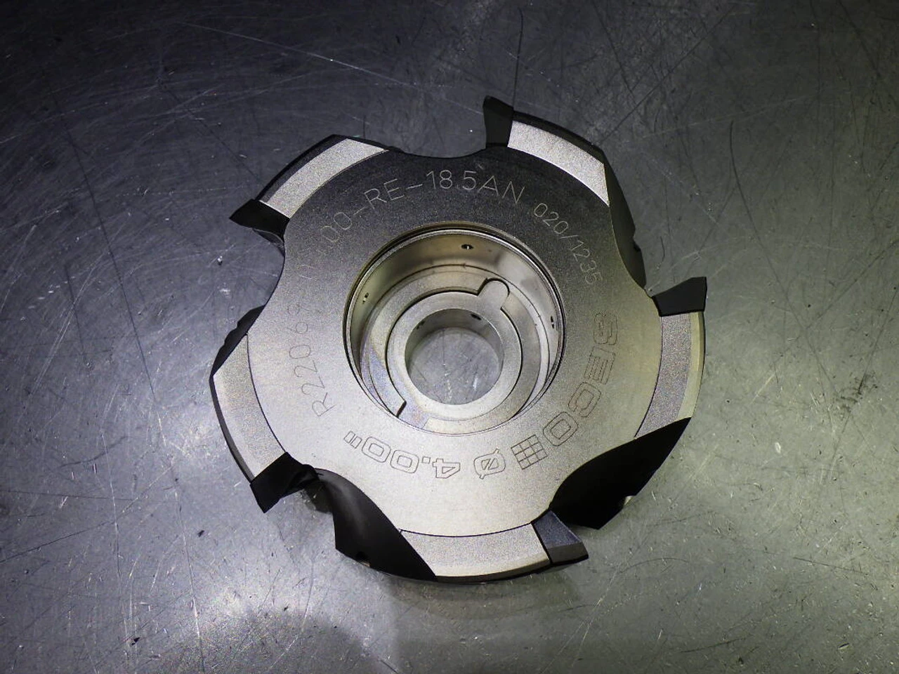 SECO 4" 5 Flute Coolant Thru Milling Cutter Head R220.69-04.00-RE-18.5AN (LOC313A)