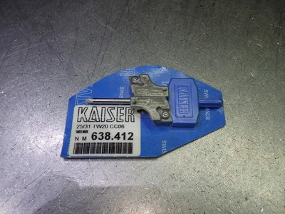 Kaiser Roughing Boring Head Insert Cartridge QTY2 TW12 CC06 10.638.412 (LOC2757B)