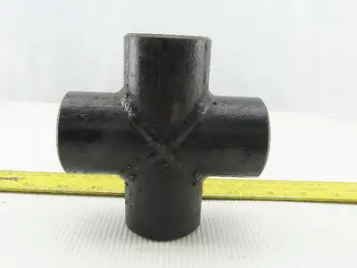 STD WLIA-234 1-1/2" Butt Weld Seamless Pipe Fitting CROSS