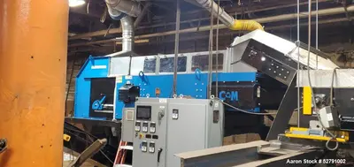 Used CM Javelin Eddy Current Separator – Model ESC481690RA043, 48" High Polarity Rotor with Dust Hood