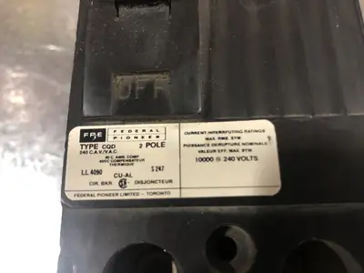 USED FEDERAL PIONEER CQD2125