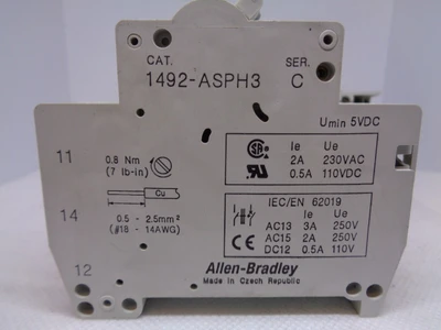 USED ALLEN BRADLEY 1492-SP1C100