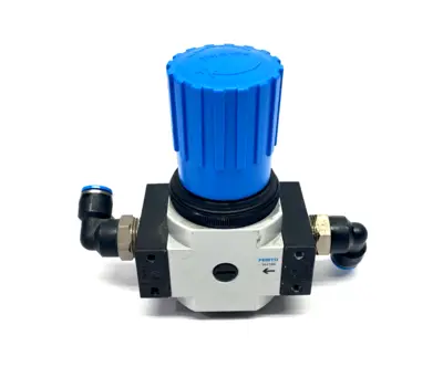 LR-1/2-D-7-MIDI | Festo LR-D-7-MIDI Pneumatic Pressure Regulator Valve G1/2 162586 - Used