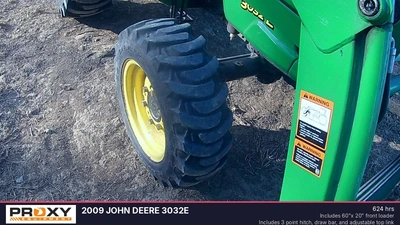 Used 2009 JOHN DEERE 3032E Tractors & Trailers Indiana US | Proxy Equipment #1377888