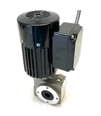 USED BOSCH REXROTH BODINE AC MOTOR TYPE 34Y6BFPP, 3842503062 GEAR UNIT