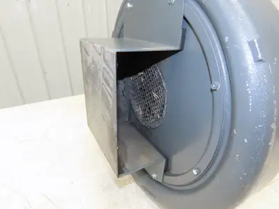 Centrifugal Blower Fan Backward Incline 22.5m3/min 1.25kw 3360rpm 230/440V 3Ph