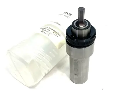 USED PCM GENEVIEVE SWISS 8MM ROTARY BROACHING TOOL HOLDER, 25MM SHANK