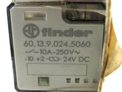 NEW FINDER 60.13.9.024.5060 GENERAL PURPOSE RELAY 10AMP 250V 24VDC 601390245060