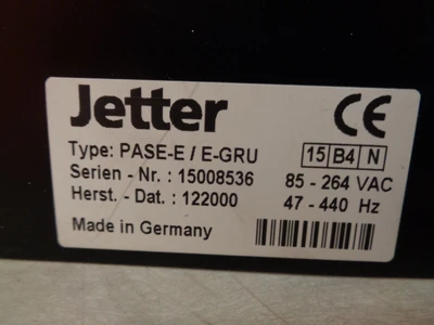 USED JETTER PASE-E/E-EW