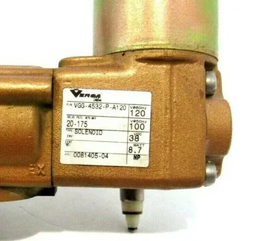 NEW VERSA VALVES VGG-4532-P-A120 4-WAY VALVE VGG4532PA120
