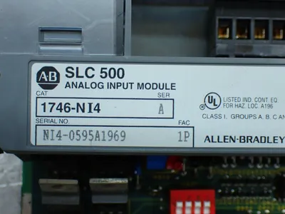 USED ALLENBRADLEY 1746NI4