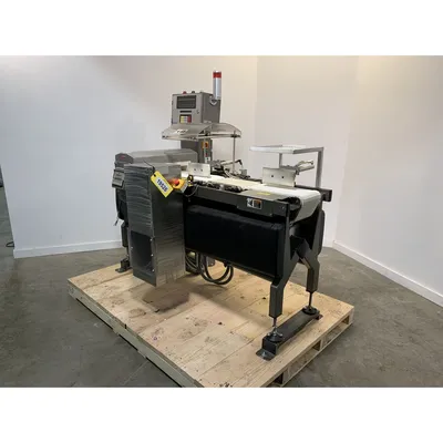 Used Mettler Toledo Hi-speed Checkweigher & Safeline Metal Detector Conveyor