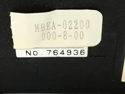 USED BARBER COLMAN MBEA-02200-000-8-00