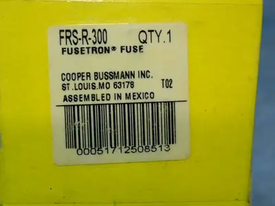 New | in-Stock COOPER / BUSSMAN FRSR300 Fuses Ohio US | HGR 24 #754750