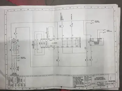 Variable Speed Drive Control Panel - Allen Bradley 1336 Plus II - 600V - Rotary Valve System - NEMA 12