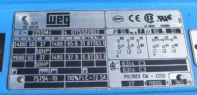 USED WEG 225SM4 04 0715502803