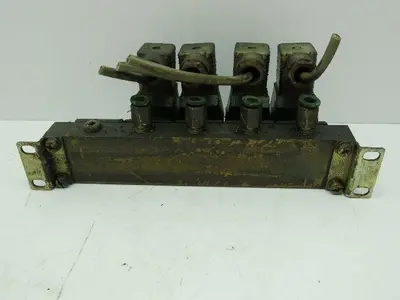 CKD GAB4X Single Solenoid Pneumatic Valve Bank Manifold 110V