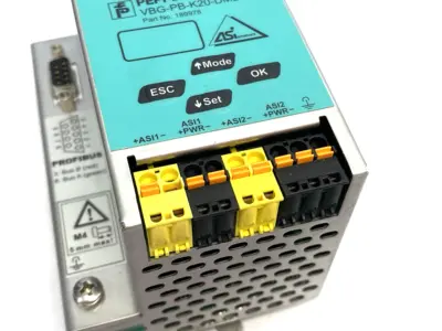 USED PEPPERL+FUCHS ASI TO PROFIBUS GATEWAY, DOUBLE MASTER, 189978