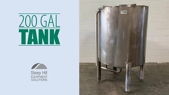 200 Gallon SS Tank