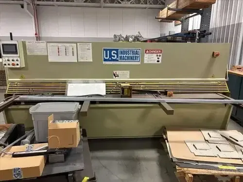 Used U.S. INDUSTRIAL US1025CNC Power Squaring Shears (Inch) Illinois US | Perfection Global, LLC. #1303791