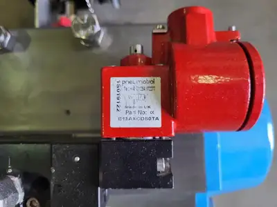 3" Flanged Ball Valve w/ Valbia 125 Actuator